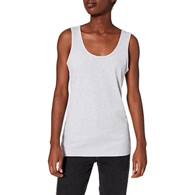 Image of Berydale Women&#039;s Multipacks Sleeveless Tank Tops, Light Grey Melange (Pack of 3), S