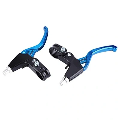Image of Bicycle Brake Levers Aluminium Alloy Lever for Mountain Bike Road (Blue)