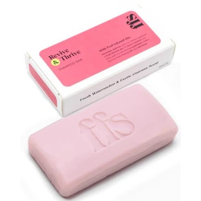 Image of Revive &amp; Thrive Solid Shampoo Bar Cruelty Free, Vegan Sulphate Free Travel w/Avocado Oil, Mango Cranberry, Strawberry, Raspberry Seed Oil for Dull Hair FFS Beauty