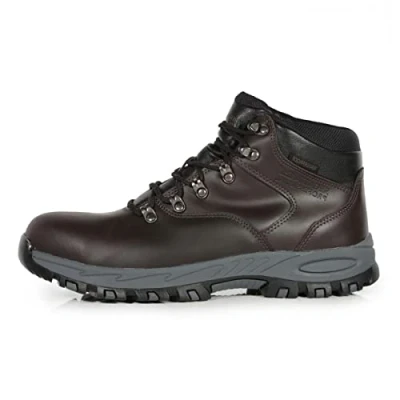 Image of Regatta Gritstone Mens Brown Safety Boots Size 10 UK