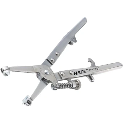 Image of Hazet 798 10 320 mm Hose Clamp Pliers Silver