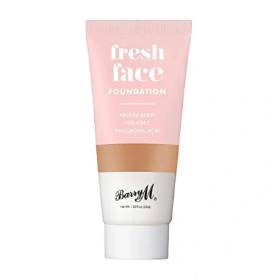 Image of Barry M Cosmetics Fresh Face Lightweight Liquid Foundation Infused With Hyaluronic Acid And Vitamin C, Shade 12