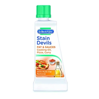 Image of THREE PACKS of Stain Devils Cooking Oil &amp; Fat 50ml