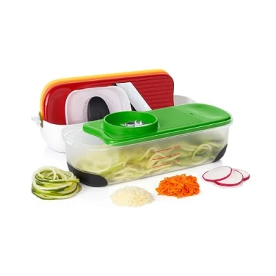 Image of OXO Grater, cutting and spiral set