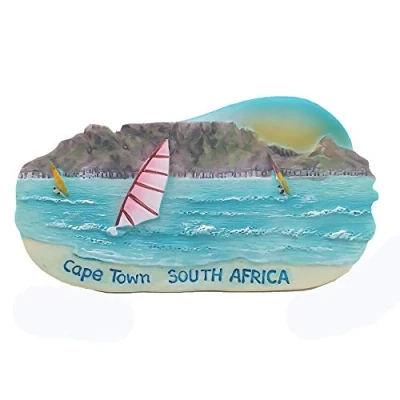 Image of 3D Cape Town South Africa fridge magnet souvenir gift,Home &amp; kitchen decoration magnetic sticker,South refrigerator collection