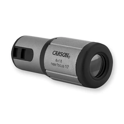 Image of Carson CF 618 CloseUp 6x18mm Close Focus Monocular, Grey