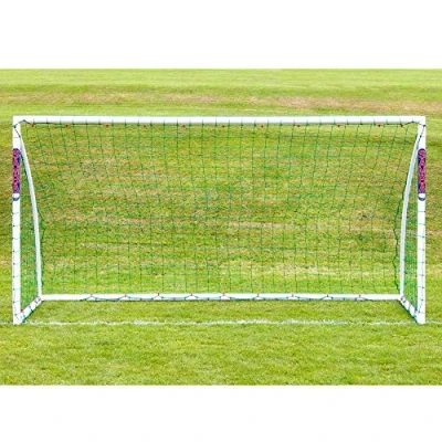Image of Samba 12x6ft Football Goal All Weather uPVC Training Posts Portable Net Locking System Garden Versatile Sizes