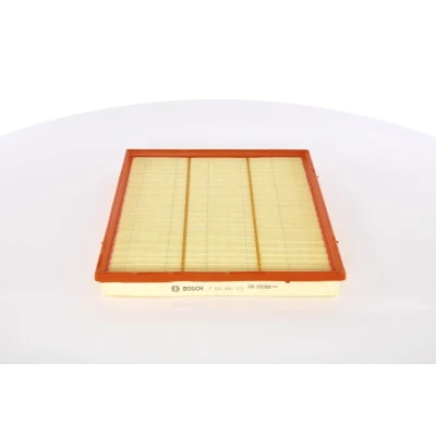 Image of 7424999339 Air Filter BOSCH F 026 400 373 37,5mm 301mm 341mm Insert FORD: Transit Custom V362 Minibus, Van, Mk7 Van