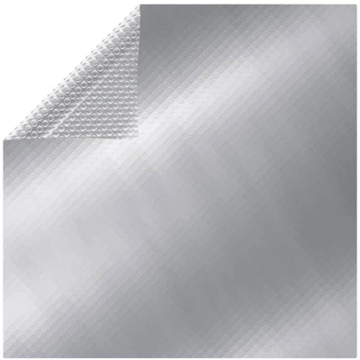 Image of vidaXL Rectangular Pool Cover 500x300 cm PE Silver