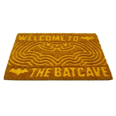 Image of Pyramid Batman Welcome To The Batcave Embossed Doormat
