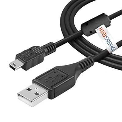 Image of DHERIGTECH USB DATA CABLE LEAD FOR SONY HDR TG3 UX1 UX10 CAMERA REPLACEMENT