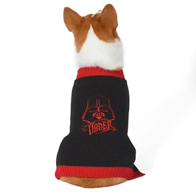 Image of Star Wars for Pets Darth Vader Dog Sweater Extra Large (XL) Dogs Pet Apparel, Gifts Fans,