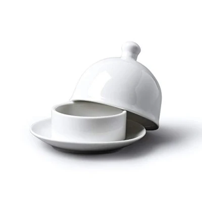 Image of W.M.Bartleet &amp; Sons Butter Pat with Lid 9cm