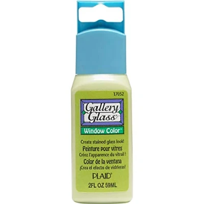 Image of Gallery Glass Acrylic Paint, Fresh Lime, 2 oz