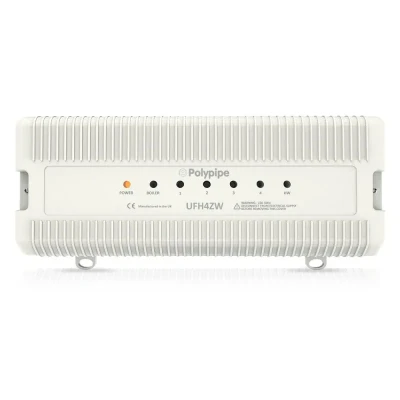 Image of Polypipe UFH4ZW 4 Zone &amp; Hot Water Wiring Centre for Smart Controls