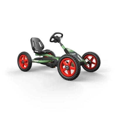 Image of Berg Toys 24.21.54.00 Fendt Luftreifen und Freilauf Buddy Go Kart Children&#039;s Vehicle, Single, Green, Kinderspielzeug, für Kinder im Alter von 3 8Jahren