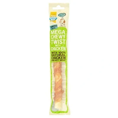 Image of Good Boy Pawsley and Co Mega Chewy Twist with Chicken 26cm 70gm (Deal of 5)