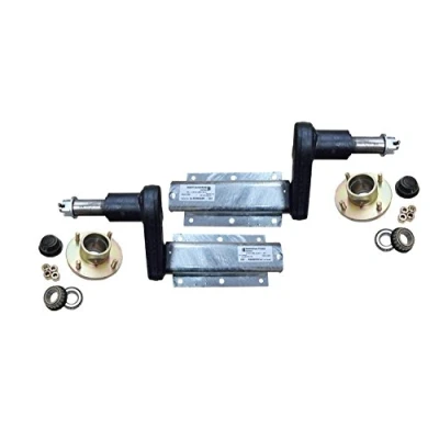 Image of leisure MART 350kg Avonride trailer suspension units supplied with 4 inch PCD hubs Pt no. LMX434
