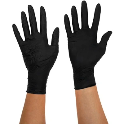 Image of Black Mamba NITRILE WORKSHOP GLOVES (BOX 100) : L