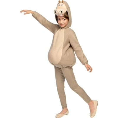 Image of Funidelia Madagascar Gloria The Hippo Costume for boys and girls Cartoons &amp; kids accessory fancy dress props Halloween, carnival parties Size 7 9 years