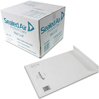 Image of Mail Lite Size F/3 220X330 mm Padded Mailing Bags (Box of 50) White