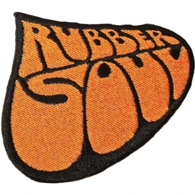Image of The Beatles Patch Rubber Soul Album Band Logo Official Embroidered woven iron on 7.5x6.5cm Taglia unica