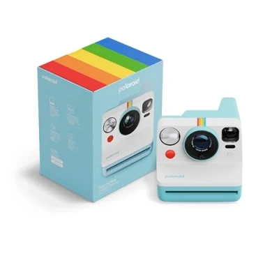 Image of Polaroid Now Generation 3 Instant Camera Arctic Blue (9157)