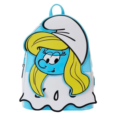 Image of loungefly The Smurfs Smurfette Cosplay Mini Backpack