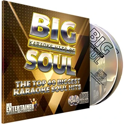 Image of Mr Entertainer Big Karaoke Hits of Soul Double CD+G (CDG) Pack. 40 Top Songs