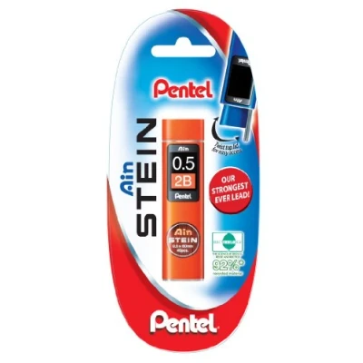 Image of Pentel Ain Stein 0.5mm 2B Pencil Lead