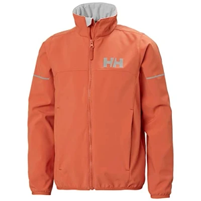 Image of Helly Hansen Jr Marka Softshell Jacket 14 Terracotta