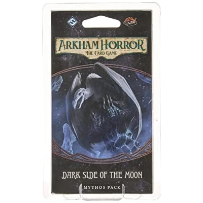 Image of Fantasy Flight Games Arkham Horror the Card Game: Mythos Pack 5.3. Dark Side of Moon Game Ages 14+ 1 to 4 Players 60 120 Minutes Playing Time