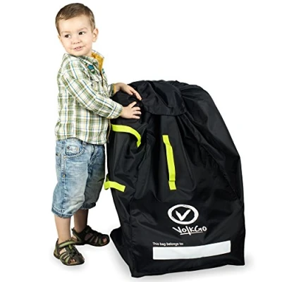 Image of V VOLKGO Car Seat Bags for Air Travel Airplane, Easy Carry Durable Gate Check Bag, Carseat Cover, Cover Airplane Travel, Stars, Standard