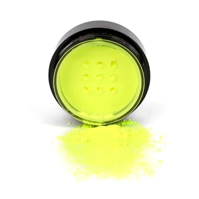 Image of Stargazer Neon Yellow Eye Dust Vegan And Paraben Free Formula That Glows Under UV Light