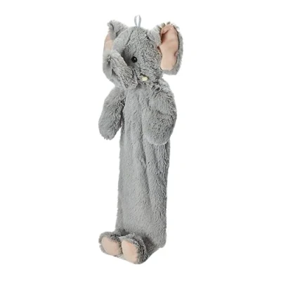 Image of Warmies 3D Hot Water Bottle Elephant, Grey