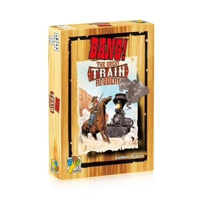 Image of Asmodee DV Giochi Bang Extension The Great Train Robbery Board Games Card From 8 Years Old 4 to 7 Players English Version