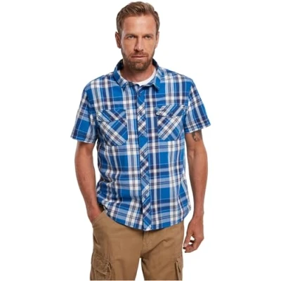 Image of Bandit Shirt Roadstar Check B 4003 Blue/White, XXL