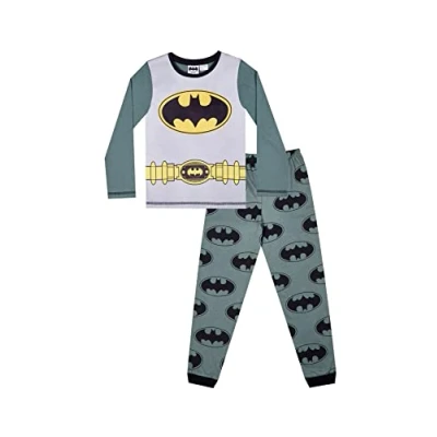 Image of BATMAN D.C Comics Fancy Dress Long Pyjamas (2 3 Years) Grey