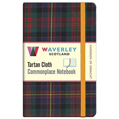 Image of Cameron of Erracht Notebook: Waverley Genuine Scottish Tartan Notebook
