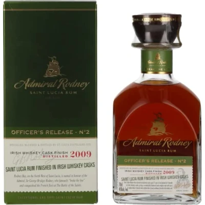 Image of Admiral Rodney Rum Officers Release 2 70cl