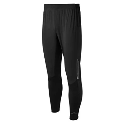 Image of Ronhill Men&#039;s Tech Flex Pant Legwear, All Black, L UK