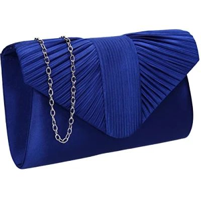 Image of SwankySwans Women&#039;s Sophie Clutch Bag, Royal