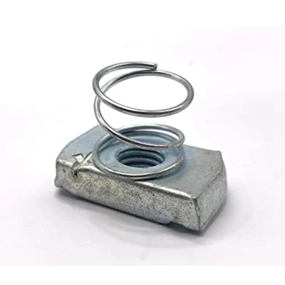 Image of Greened House Zinc Plated Short Spring Channel Nut M10 Pack of 10 (10)