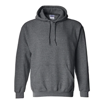Image of Gildan Heavy Blend Unisex Hoodie / (M) (Graphite Mottled)