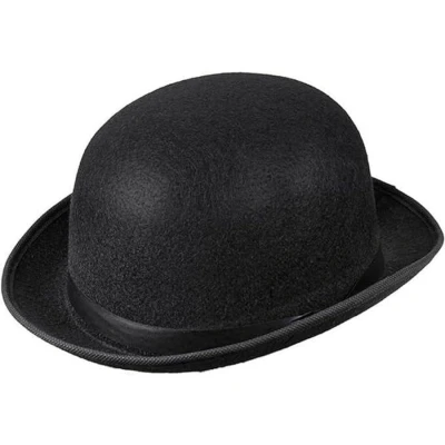 Image of Wicked Costumes Adult Bowler Hat Fancy Dess Accessory