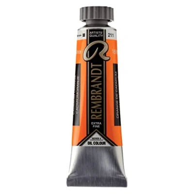 Image of Rembrandt Oil Colour Tube 15 ml Cadmium Orange 211