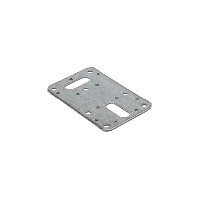 Image of 3x TIMCO Flat Connector Plates Galvanised FCP100 Pack of 5