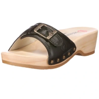 Image of Berkemann Hamburg, Women&#039;s Clogs and Mules, Black (Rz (Schwa), 4 UK (37 EU)