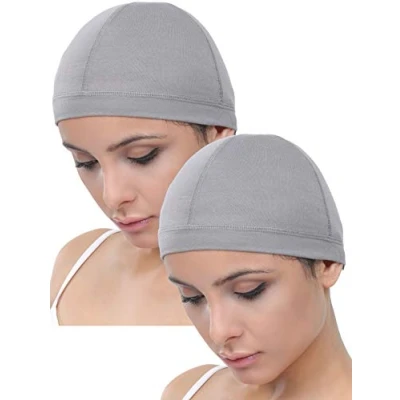 Image of Deresina Bamboo Wig Cap for Hair Loss (2pcs) (Grey)