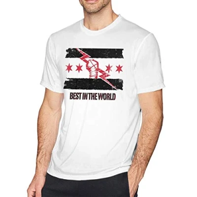 Image of Yaxinduobao cm Punk Best in The World Men&#039;s Short Sleeve t Shirt
